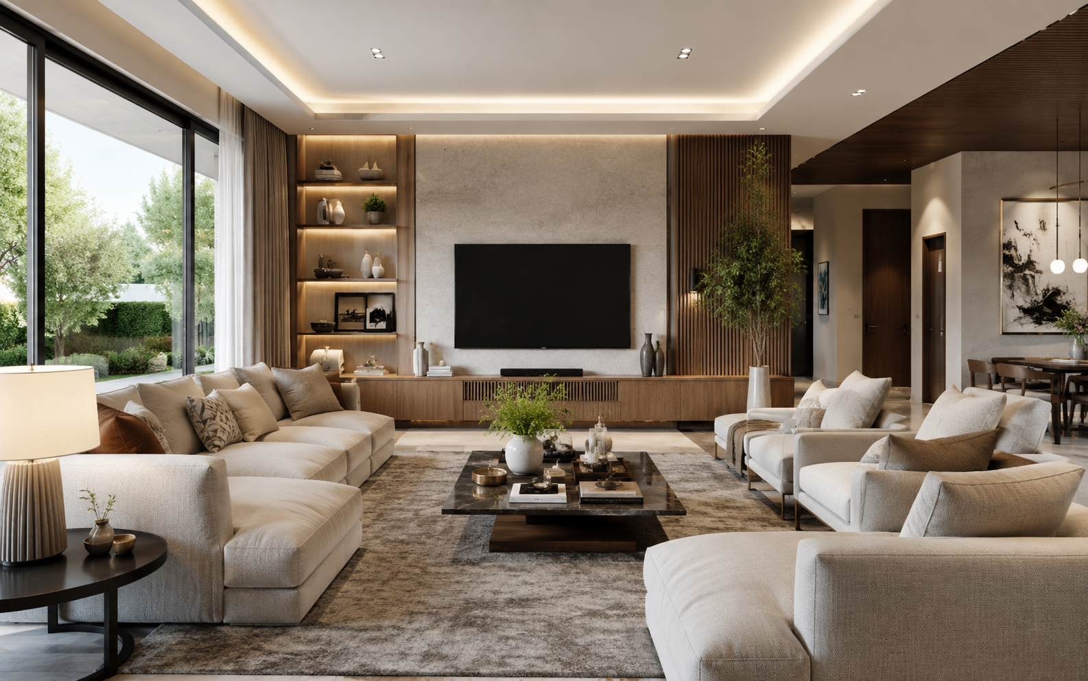 Cho không gian phòng khách dùng ghế sofa đẹp