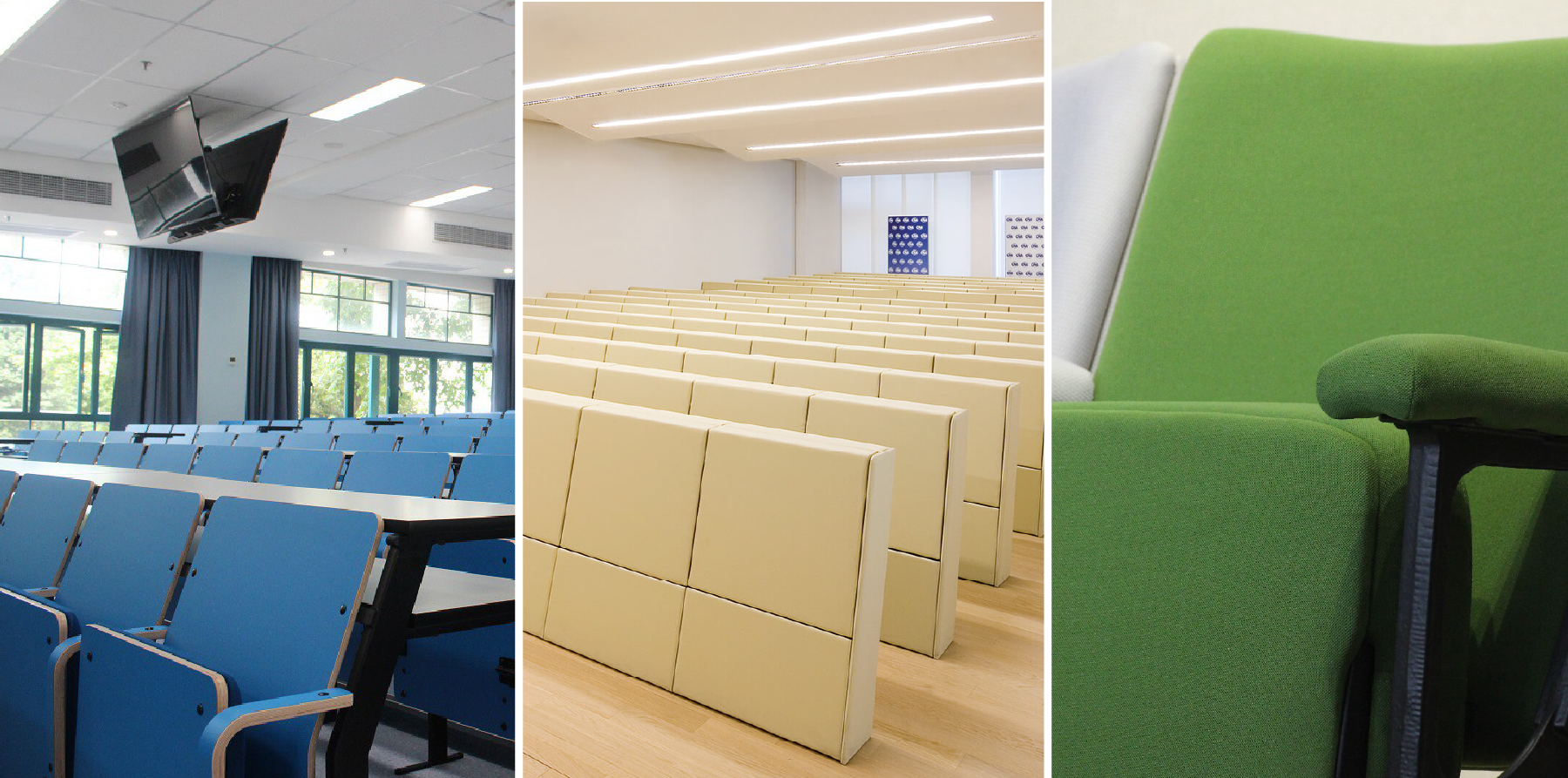 Ghế hội trường RPB Education & Public đạt chuẩn quốc tế và công thái học, là sự đầu tư vào chất lượng trải nghiệm, sự tập trung và tuổi thọ công trình, đáp ứng hoàn hảo sự hài hòa giữa thẩm mỹ và công năng cho cả giáo dục lẫn trung tâm văn hóa