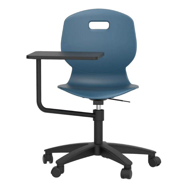 Ghế trường học ARC xoay hình cung có bàn viết