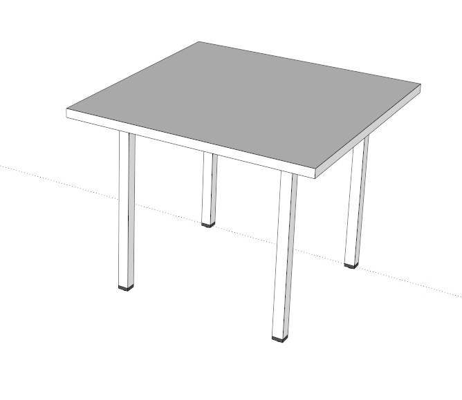 Hico Preschool Study Desk 3D File