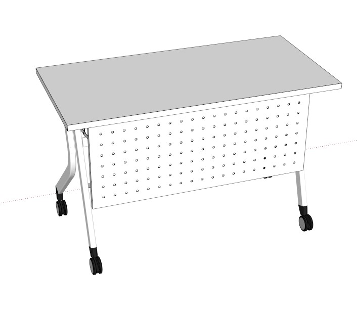  File 3D bàn trường học Masa