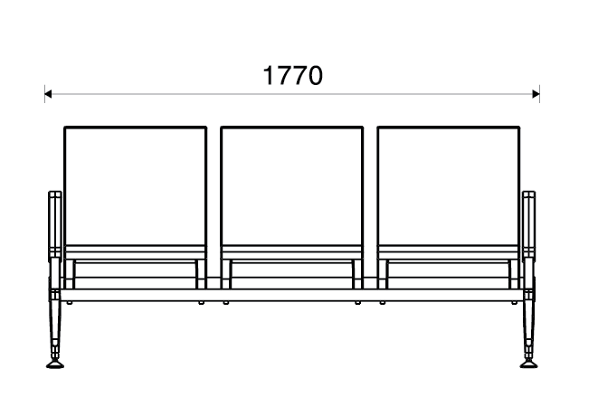 Kích thước ghế Sunny 03