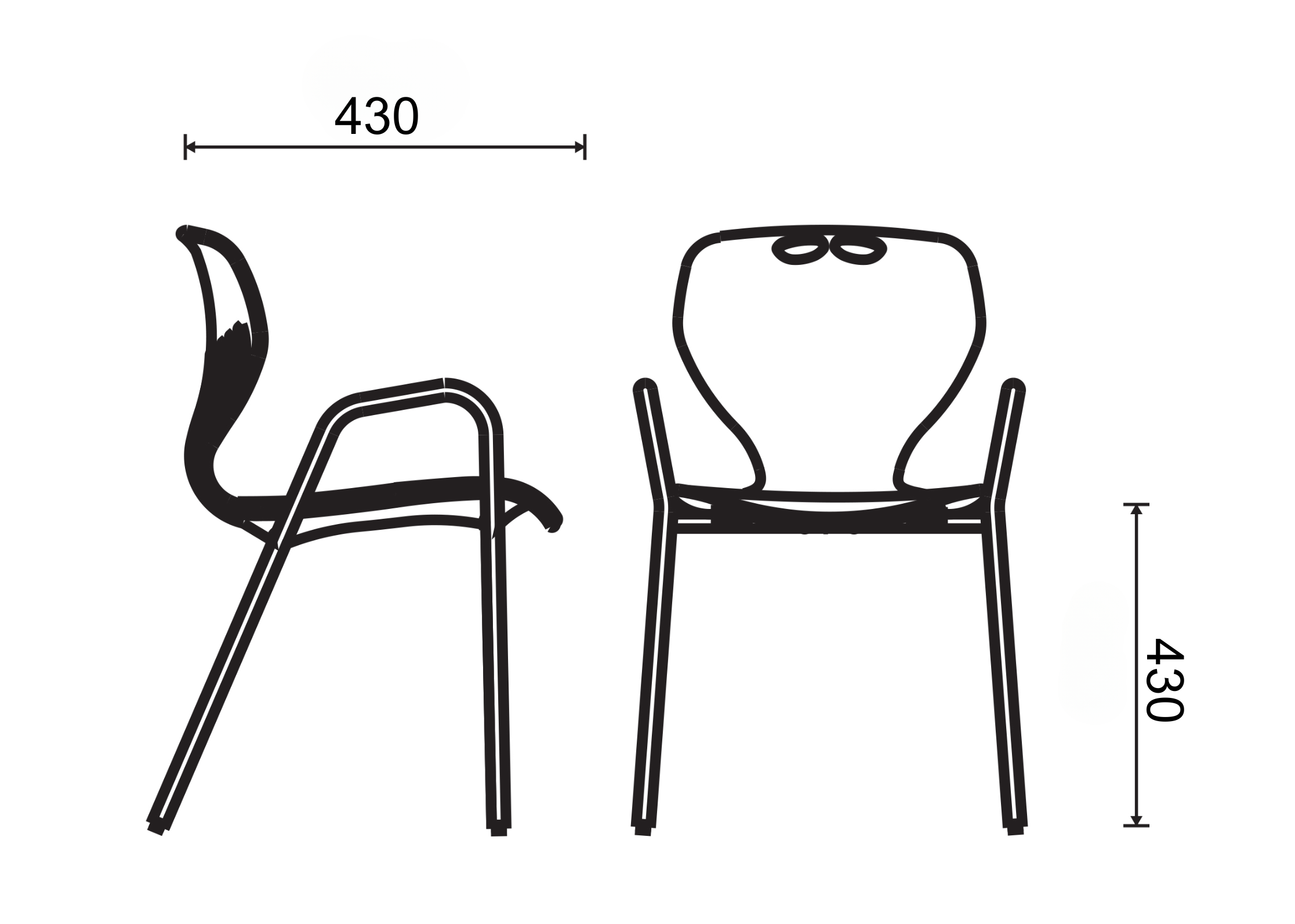 Kích thước ghế Moto 03 - 5