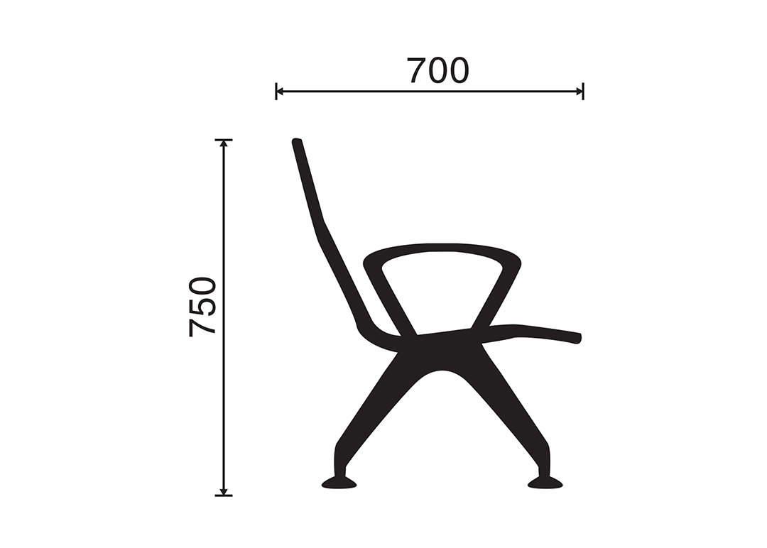 Kích thước ghế Stone 04