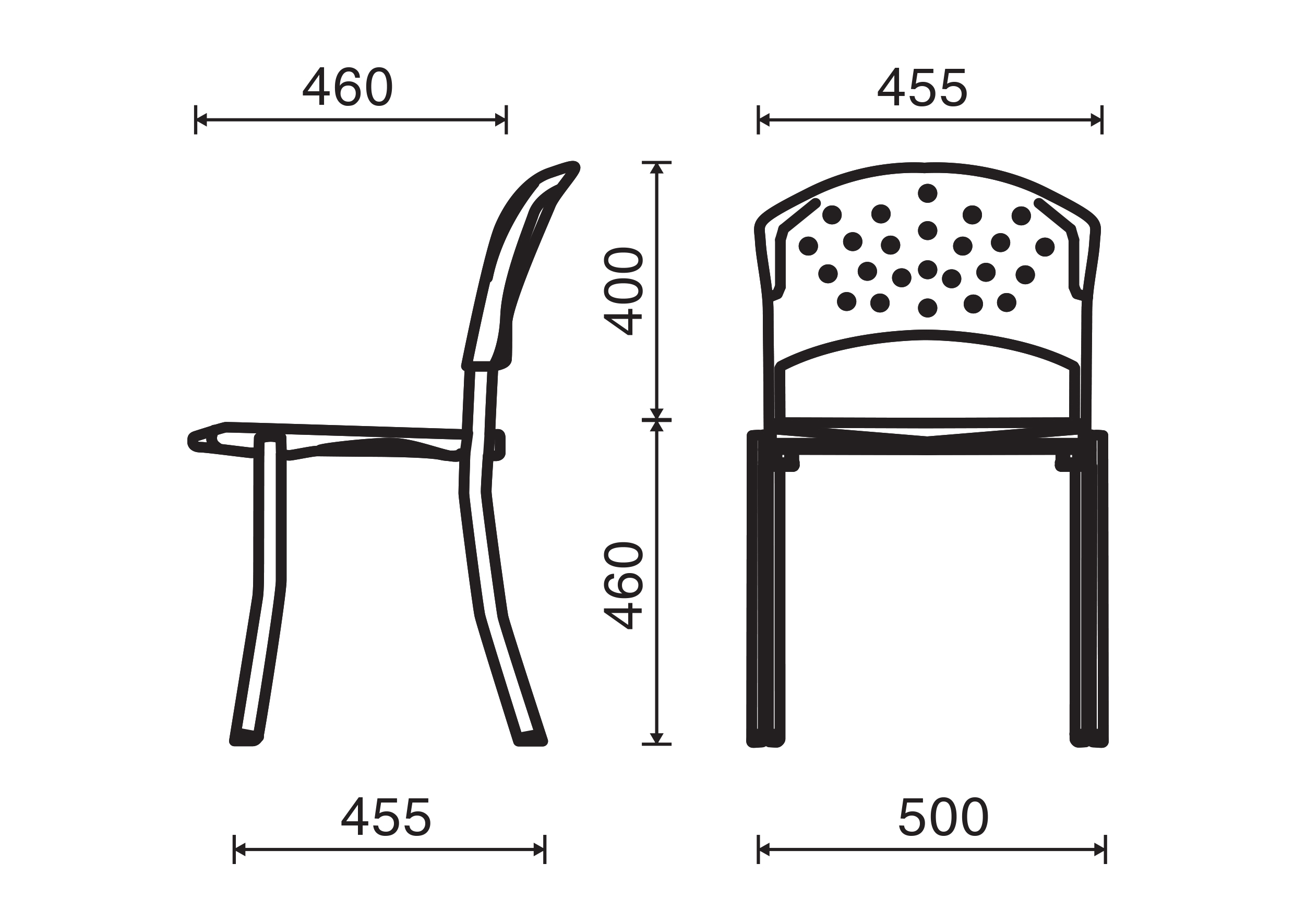 Kích thước ghế Vari 05