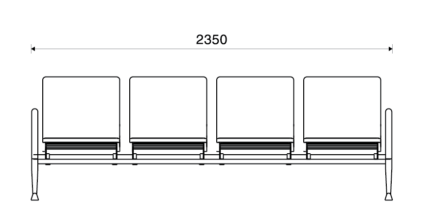 Ghế băng chờ SJ9073 - 04 - 1