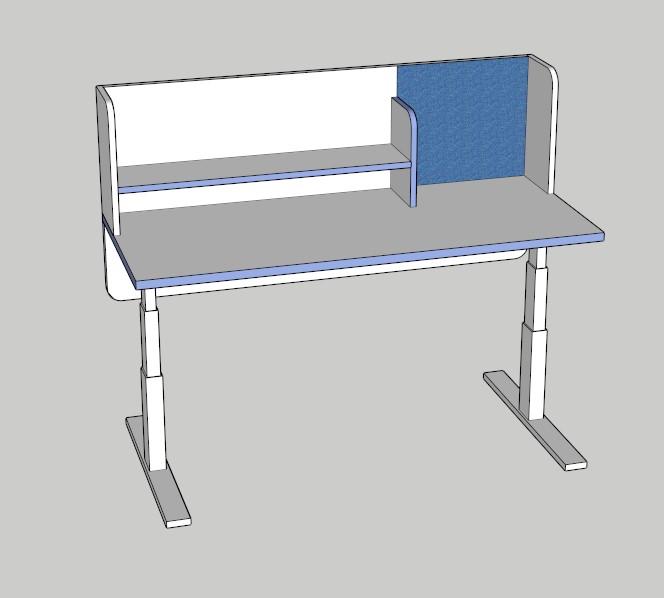  File 3D bàn Smart Desk
