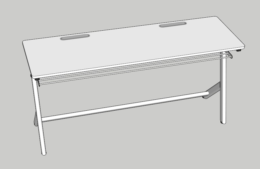 File 3D bàn học 2 chỗ ngồi Zuma 02 - 01