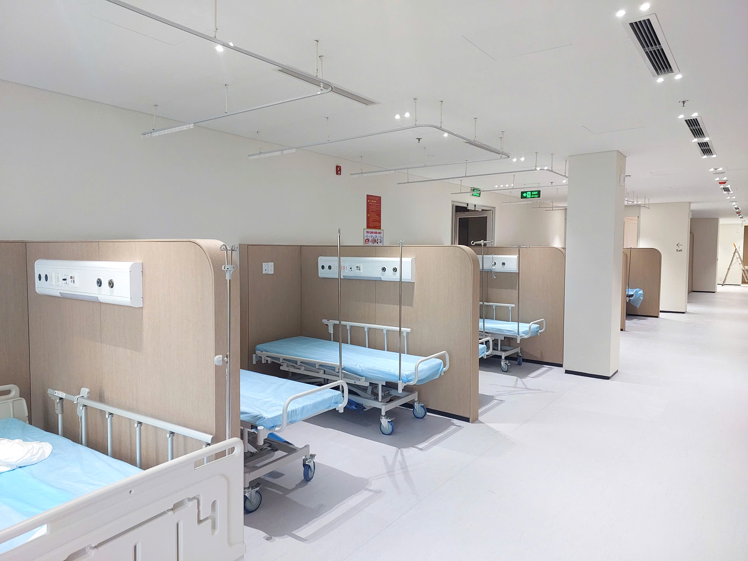 Patient bed area